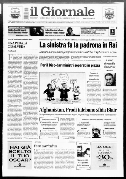 Il giornale : quotidiano del mattino